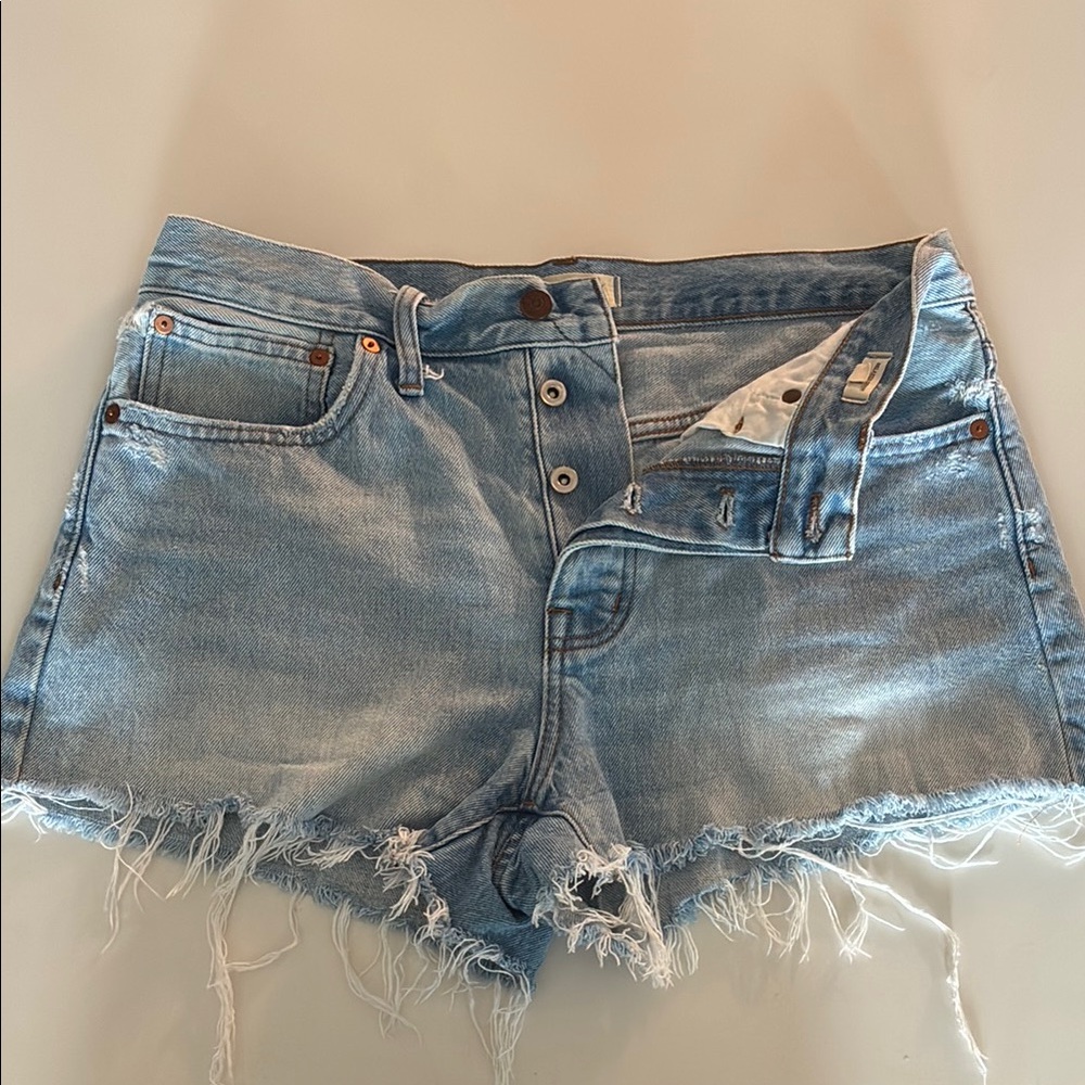 Madewell Relaxed Denim Jean shorts